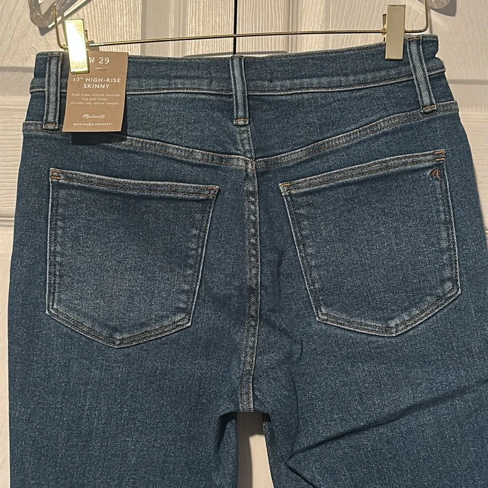 Madewell - 10" High-Rise Skinny Jeans - Picture 5 of 8